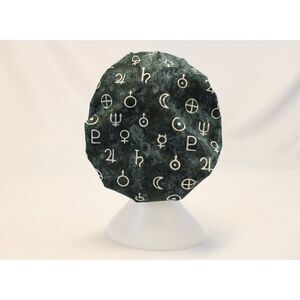 Planetary Symbols Bouffant Surgical Dental Scrub Cap Chemo Hat